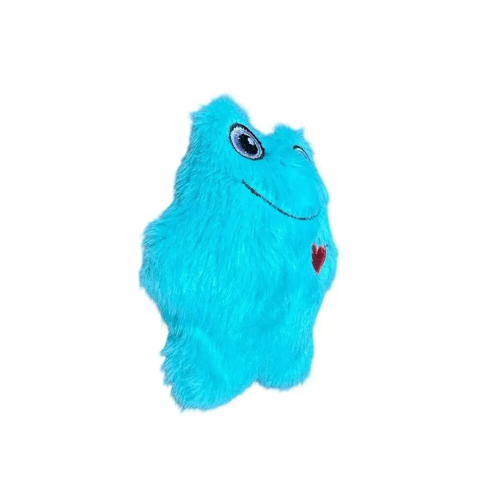 KONG Snuzzles Valentine Mini Frog XS Squeaky Comfort Toss & Play Dog Toy 4